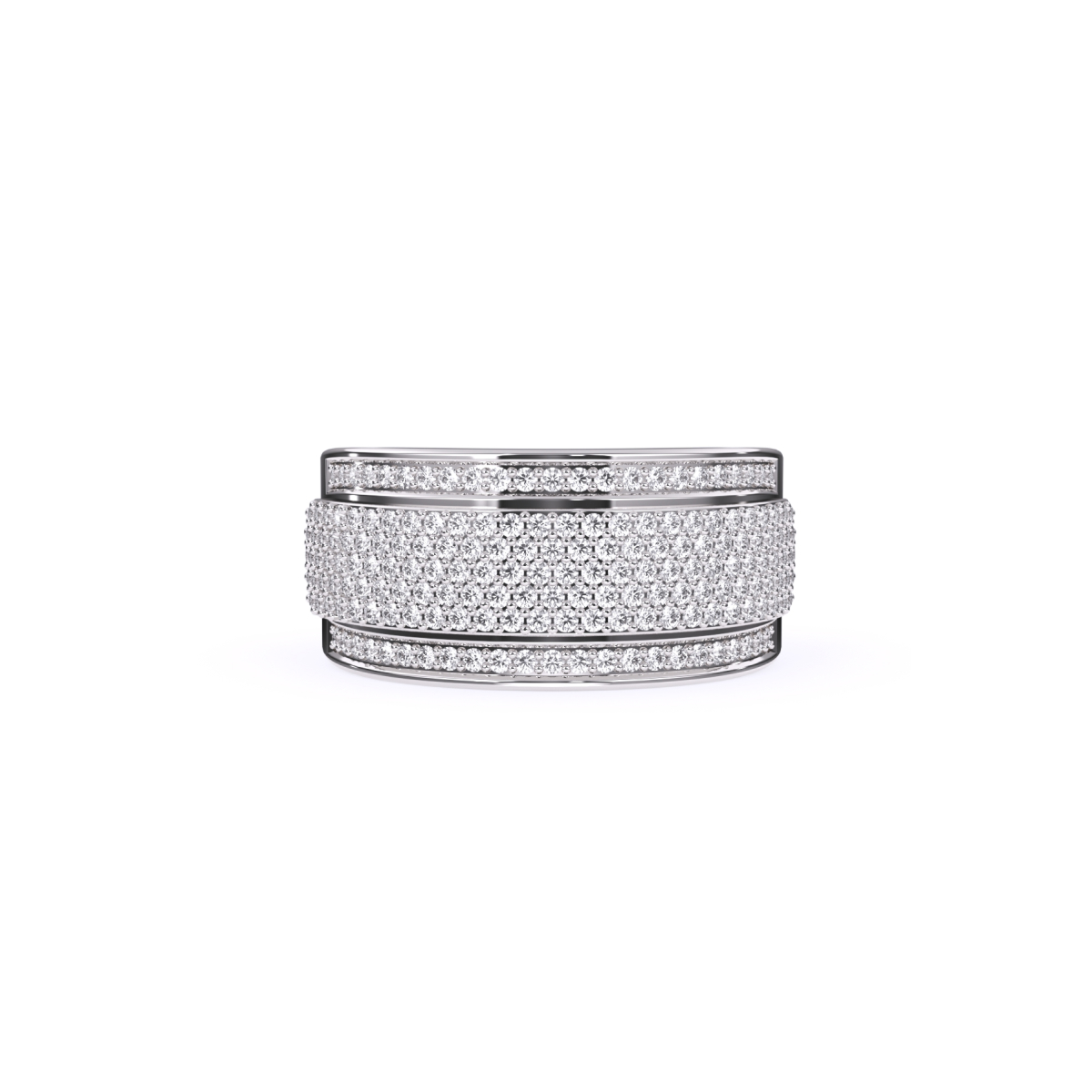 Elegant Diamond Confident Men’s Ring